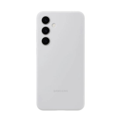 SAMSUNG Coque en silicone pour  Galaxy S24 FE Gris 