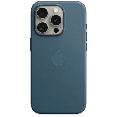 APPLE Coque en tissage fin avec MagSafe pour iPhone 15 Pro Bleu Pacifique