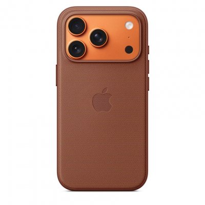 APPLE Coque en tissage technique avec MagSafe pour iPhone 17 Pro - Sienne