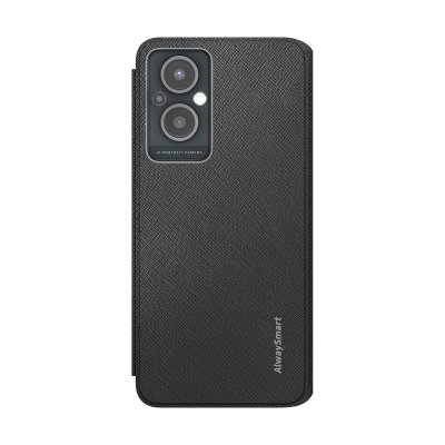 BIGBEN CONNECTED Coque et &eacute;tui t&eacute;l&eacute;phone mobile Oppo Flip Cover PU Reno 8 Lite Noir