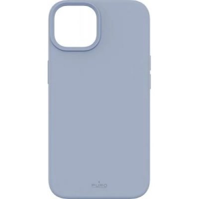 PURO Coque et &eacute;tui t&eacute;l&eacute;phone mobile  Coque Silicon Icon IP14 Plus Bleu