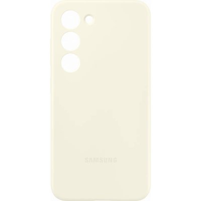 SAMSUNG Coque et &eacute;tui t&eacute;l&eacute;phone mobile  Coque Silicone S23 Blanc