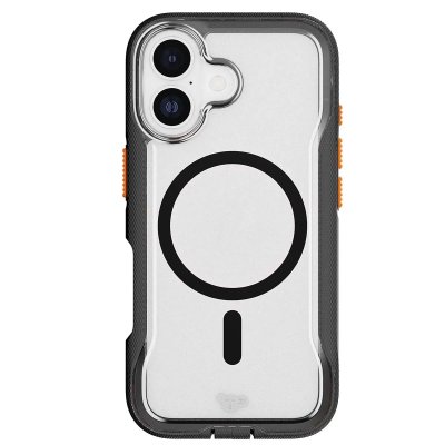TECH21 Coque EvoPro pour iPhone 17 Compatible MagSafe Bords Sur&eacute;lev&eacute;s Noir