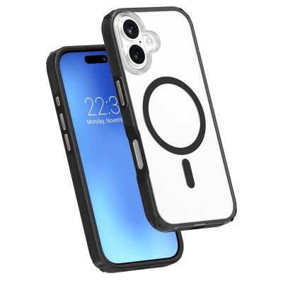 FORCE CASE Coque FC Air Xtrem Frost MagSafe - IPhone17 - Noir