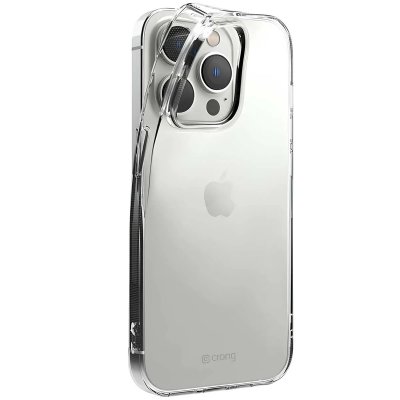 CRONG Coque Flexible pour iPhone 14 Pro Max Crystal Slim Cover Transparent - Neuf