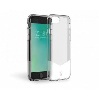 BIGBEN CONNECTED Coque FORCE CASE iPhone 6/7/8/SE transparent France Blanc Force Case