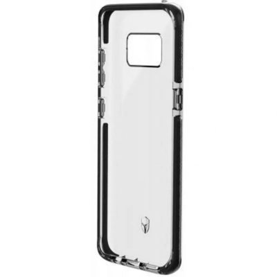 BIGBEN CONNECTED Coque Force Case New Life Noir transparent pour Samsung Galaxy S8