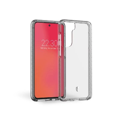 FORCE CASE Coque  Samsung S21 FE Life transparent Blanc 