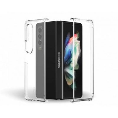 FORCE CASE Coque  Z Fold 4 Duo Transparent Blanc 