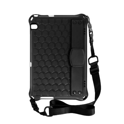 AVIZAR Coque Huawei Mediapad T5 10 Protection Mousse Bandouli&egrave;re D&eacute;tachable - Noir