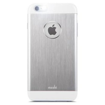 MOSHI Coque iGlaze Armour iPhone 6+ Argent