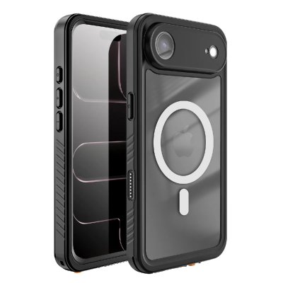 4SMARTS Coque Int&eacute;grale Magsafe pour iPhone Air Protection Tactile et Etanche IP68 Noir