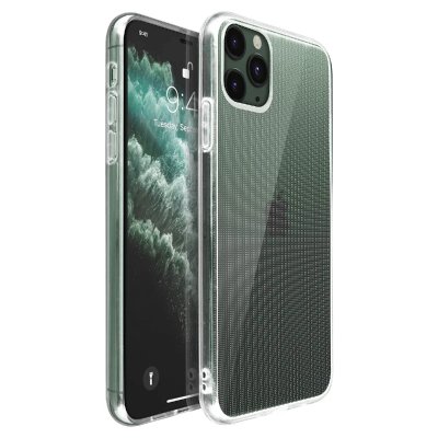 AVIZAR Coque iPhone 11 Pro Silicone Gel Flexible R&eacute;sistant Ultra fine transparent
