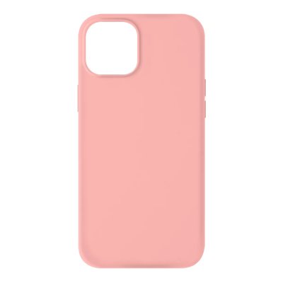 AVIZAR Coque iPhone 13 Mini Finition Soft-touch Silicone Semi-rigide rose