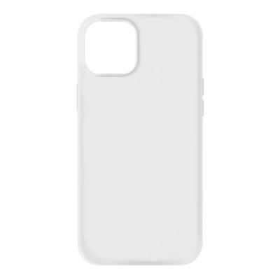 AVIZAR Coque iPhone 13 Mini Silicone Semi-rigide Finition Soft-touch blanc Blanc