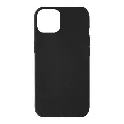 AVIZAR Coque iPhone 13 R&eacute;sistante Silicone Gel Flexible Fine L&eacute;g&egrave;re Noir 