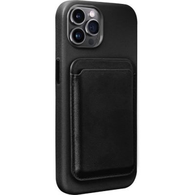 BIGBEN CONNECTED Coque iPhone 14 Pro Max Compatible MagSafe avec Porte-Carte Amovible Noire Bigben
