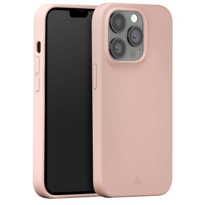 DBRAMANTE1928 Coque iPhone 14 Pro Max Silicone Rose