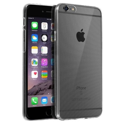 AVIZAR Coque iPhone 6 / iPhone 6S Coque souple Silicone Gel coin renforc&eacute;e