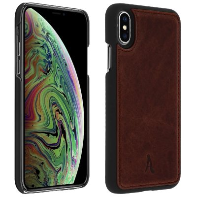 Coque iPhone X / XS Akashi - Marron