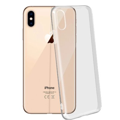 AVIZAR Coque iPhone XS Max Coque Protection Silicone Souple Ultrafine Transparent