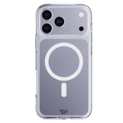 TECH21 Coque MagSafe Antichoc pour iPhone 17 Pro Max avec Bords Sur&eacute;lev&eacute;s Transparent