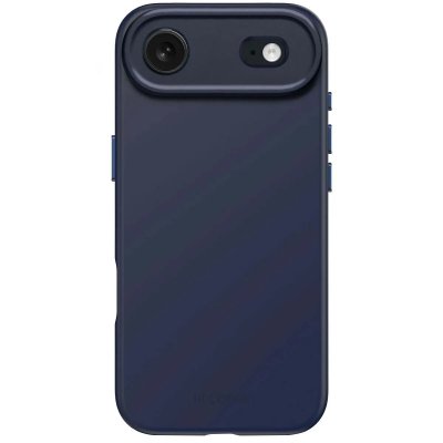 DECODED Coque MagSafe en Silicone pour iPhone Air Antimicrobienne Bleu marine