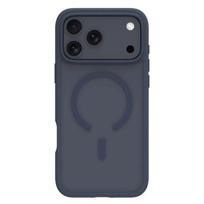 DBRAMANTE1928 Coque MagSafe pour iPhone 17 Pro Max Grenen Antichoc Recycl&eacute; Bleu