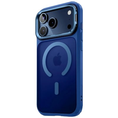 SUPCASE Coque MagSafe pour iPhone 17 Pro Max S&eacute;rie Unicorn Beetle Mag avec B&eacute;quille Bleu