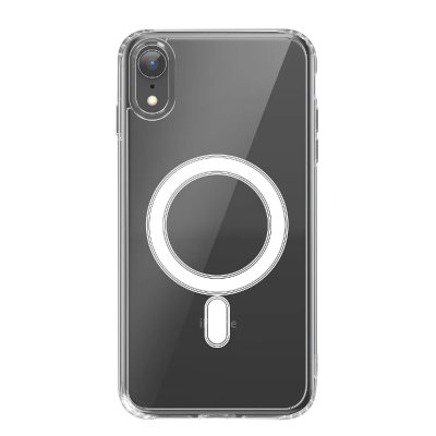 SWISSTEN Coque MagSafe pour iPhone XR Collection MagStick Clear Jelly Transparent