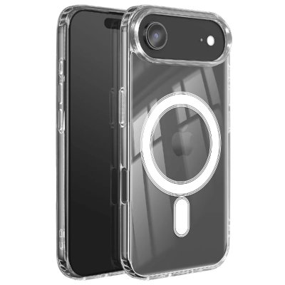 SWISSTEN Coque MagSafe Renforc&eacute;e pour iPhone Air mod&egrave;le MagStick Clear Jelly Transparent