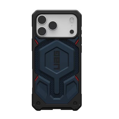 UAG Coque Monarch Pro MagSafe pour iPhone 17 Pro Max Kevlar Mallard Bleu