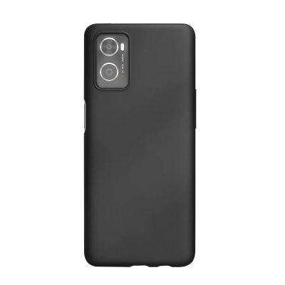 OPPO Coque  A76/A96 Coque Silicone Noir 
