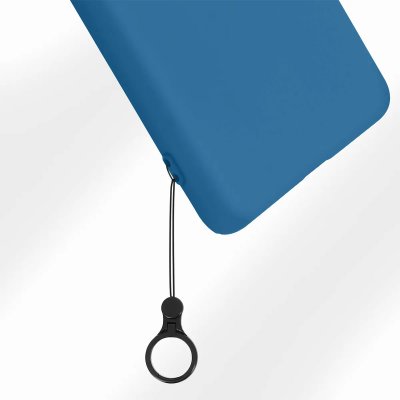 OPPO Coque  A76 / A96 Silicone Bleue  - Neuf