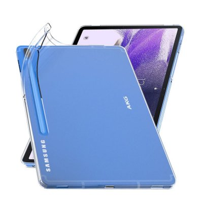 EBESTSTAR Coque pour Galaxy Tab S7 FE T730, 5G T736B Gel Silicone ULTRA FINE Antichoc, Transparent