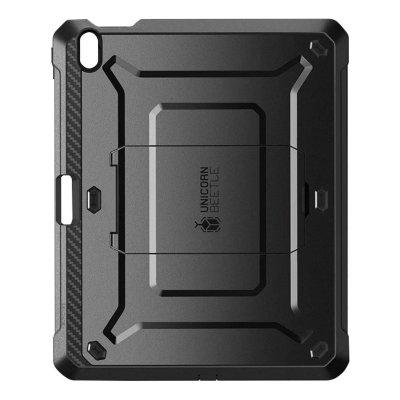 SUPCASE Coque pour iPad 10 2022 Multicouche Unicorn Beetle Pro  Noir M&eacute;tallis&eacute;
