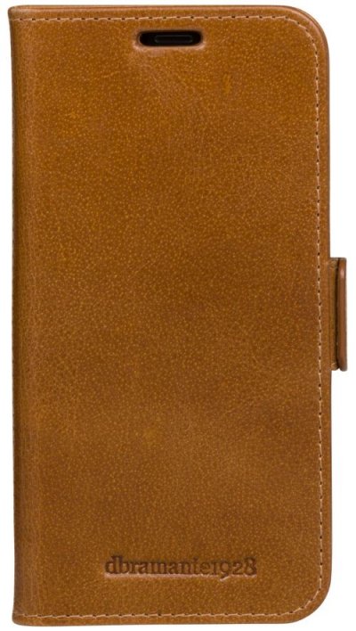 DBRAMANTE1928 Coque pour iPhone 11 Cuir v&eacute;ritable Marron 