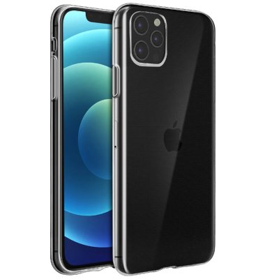 Coque pour iPhone 12 Pro Max Silicone Souple Ultra-Fin Transparent 
