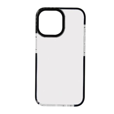 AKASHI Coque pour iPhone 13 Pro Silicone Gel Souple Flexible Fine L&eacute;g&egrave;re Contour Noir