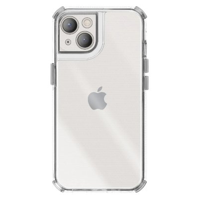 AVIZAR Coque Pour Iphone 13 Renforc&eacute;e Conception Bi-mati&egrave;re Textur&eacute; Antid&eacute;rapants Noir