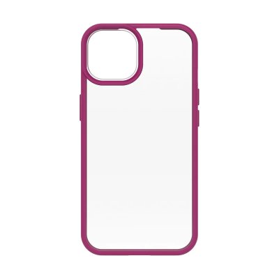 OTTERBOX Coque pour iPhone 13 Renforc&eacute;e Mod&egrave;le React Translucide  Rose