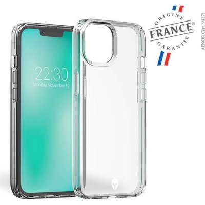 FORCECASE Coque pour iPhone 14 Anti-chutes Recyclable Feel Transparent