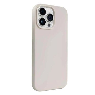 CRONG Coque pour iPhone 14 Pro Max Compatible MagSafe Edition Color Cover  Beige