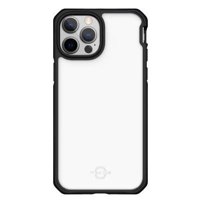 ITSKINS Coque pour iPhone 14 Pro Max Renforc&eacute;e Feronia Bio Pure Transparent