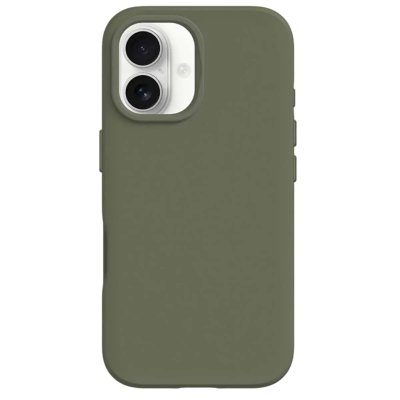 RHINOSHIELD Coque pour iPhone 16 Plus Compatible MagSafe SolidSuit ShockSpread Vert olive