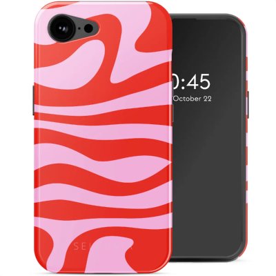 SELENCIA Coque pour iPhone 16e Plastique R&ecirc;ver Swirl Pink