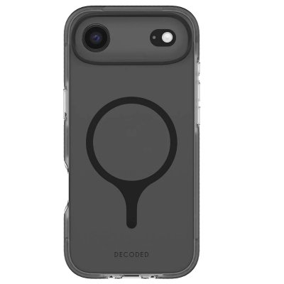 DECODED Coque pour iPhone 17 Air MagSafe Hybride S&eacute;rie DropTec Antichocs Noir