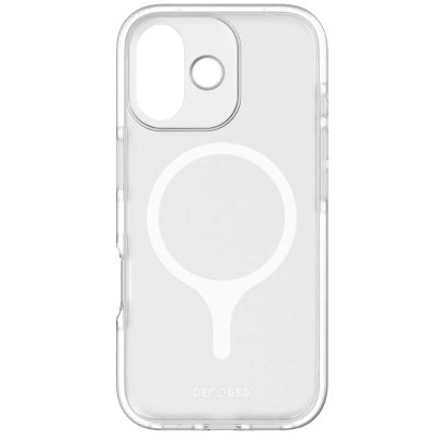DECODED Coque pour iPhone 17 MagSafe Hybride S&eacute;rie DropTec Antichocs Blanc