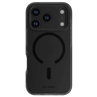 DECODED Coque pour iPhone 17 Pro MagSafe Hybride S&eacute;rie DropTec Antichocs Noir