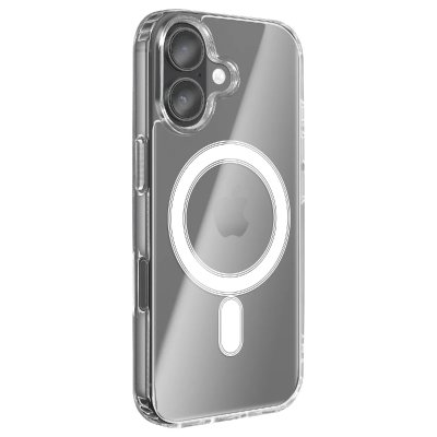 AVIZAR Coque pour iPhone 17 Rigide Compatible Accessoires MagSafe Transparent